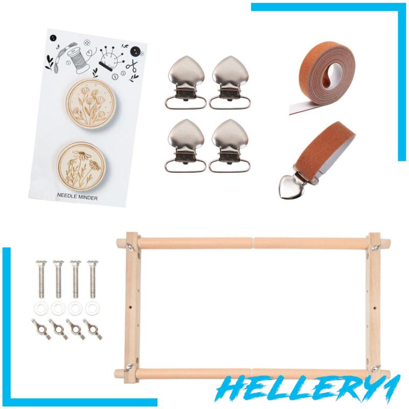 Khung Thêu Tranh Chữ Thập Bằng Gỗ Có Thể Điều Chỉnh