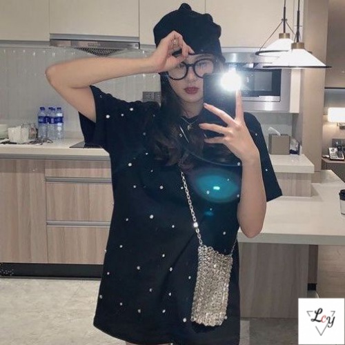 Áo Thun NgắN Tay DáNg RộNg ThờI Trang 2023 Cho Nữ