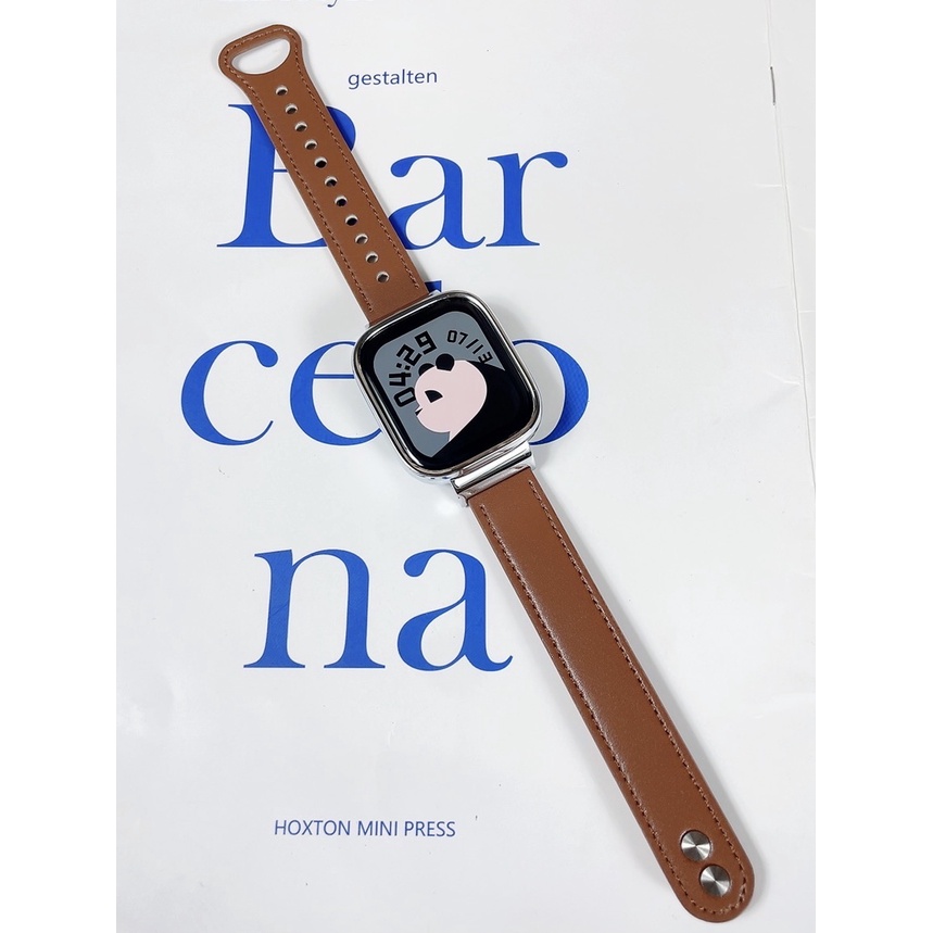 Dây Đeo Tay Thay Thế Bằng Da Và Kim Loại Cho Xiaomi Redmi Watch 3 3 3 Lite Active Ốp