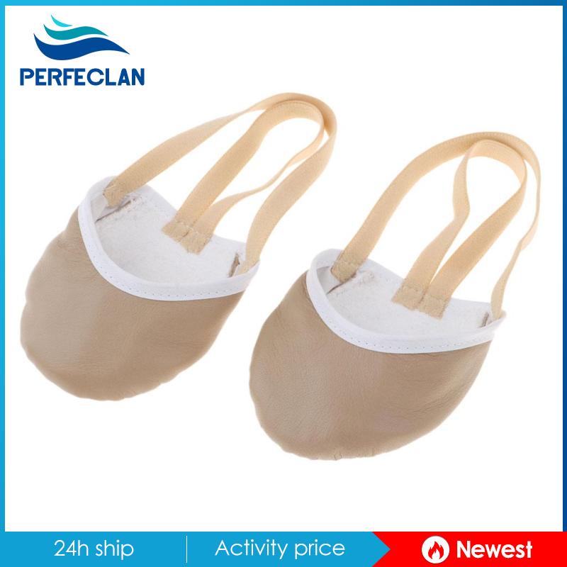 Giày Múa Ba Lê Bằng Da Hở Ngón 4X