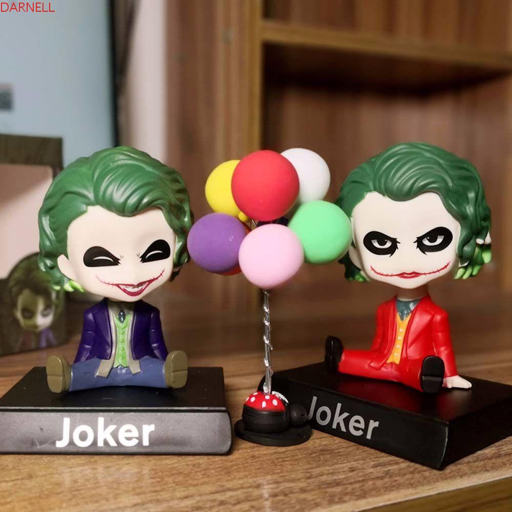 Mô Hình Nhân Vật Joker Hoạt Hình Lắc Đầu Bằng PVC Trang Trí Bàn Làm Việc