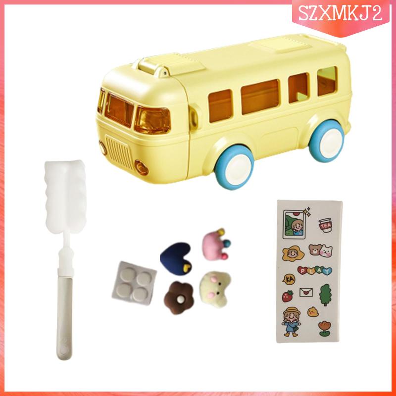 Dễ Thương Bình Nước Hình Xe Buýt Đáng Yêu Cho Trẻ Em