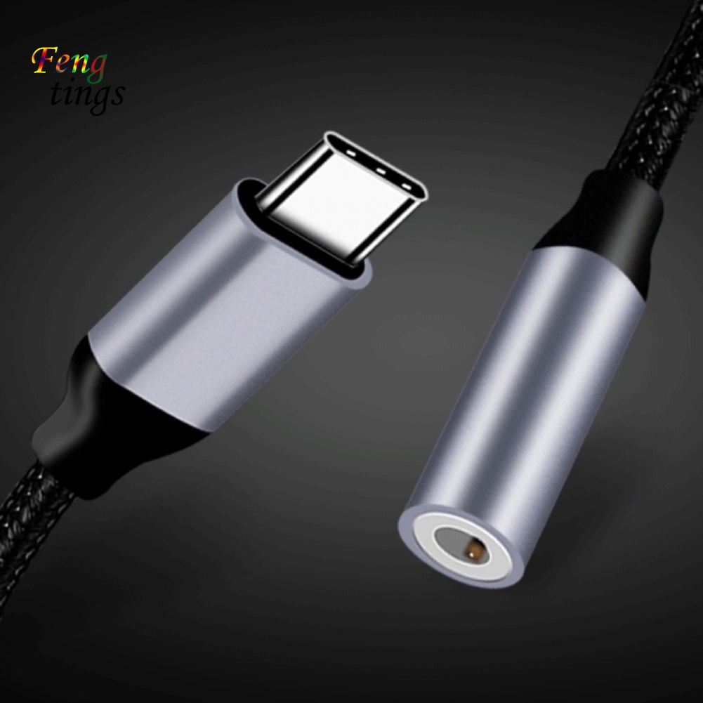 Cáp Chuyển Đổi Âm Thanh Type-c Sang Giắc Cắm 35mm Bằng Hợp Kim Nhôm