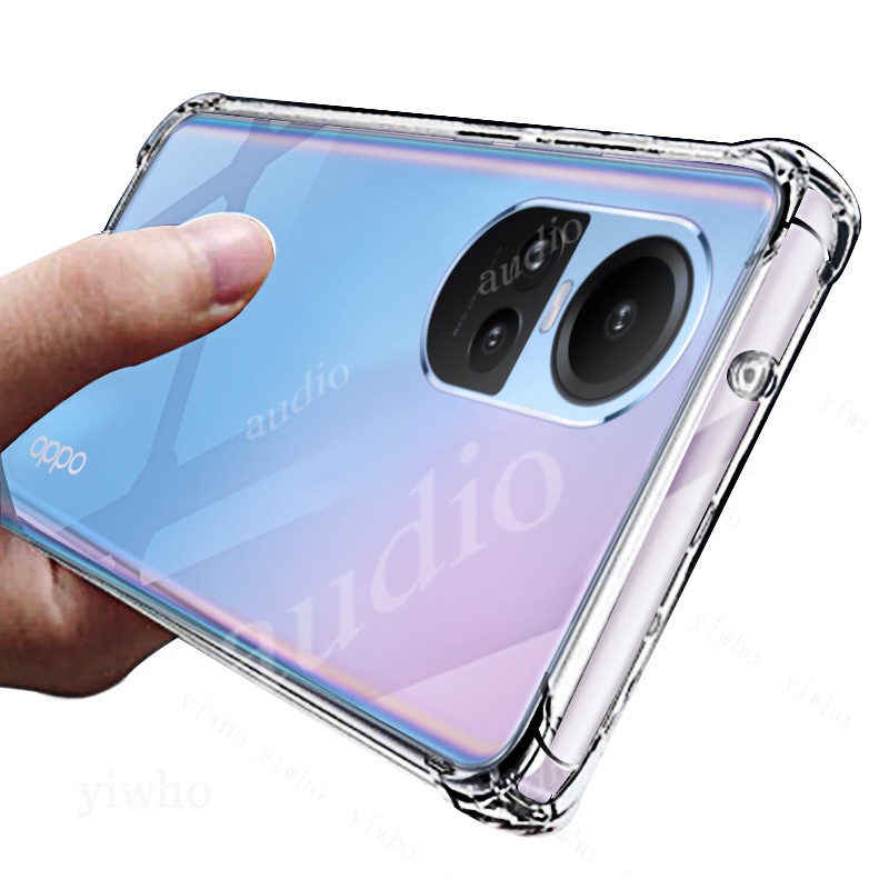 Ốp Điện Thoại Silicon TPU Mềm Trong Suốt Bảo Vệ Bốn Góc Chống Sốc Cho Oppo Reno 10 Pro Plus Reno10 Pro + 5G Reno 10Pro + 10Pro +