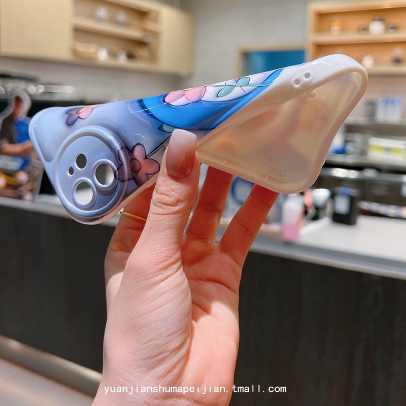 Ốp Điện Thoại Mềm Chống Rơi Hình Doraemon 3D Dễ Thương Cho iPhone 14 13 12 11 Pro Xs max Mini 7 8 Plus X XR 14ProMax 13promax 12promax 11promax