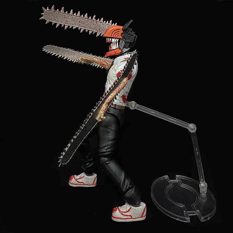 Mô Hình Nhân Vật Chainsaw Man Samurai Chainsaw Denji Trang Trí Nhà Cửa