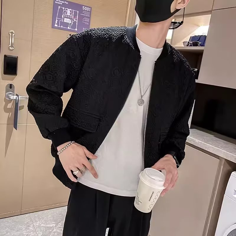 Áo Khoác Bóng Chày Phong Cách Đường Phố Thời Trang Xuân Thu Mới Cho Nam