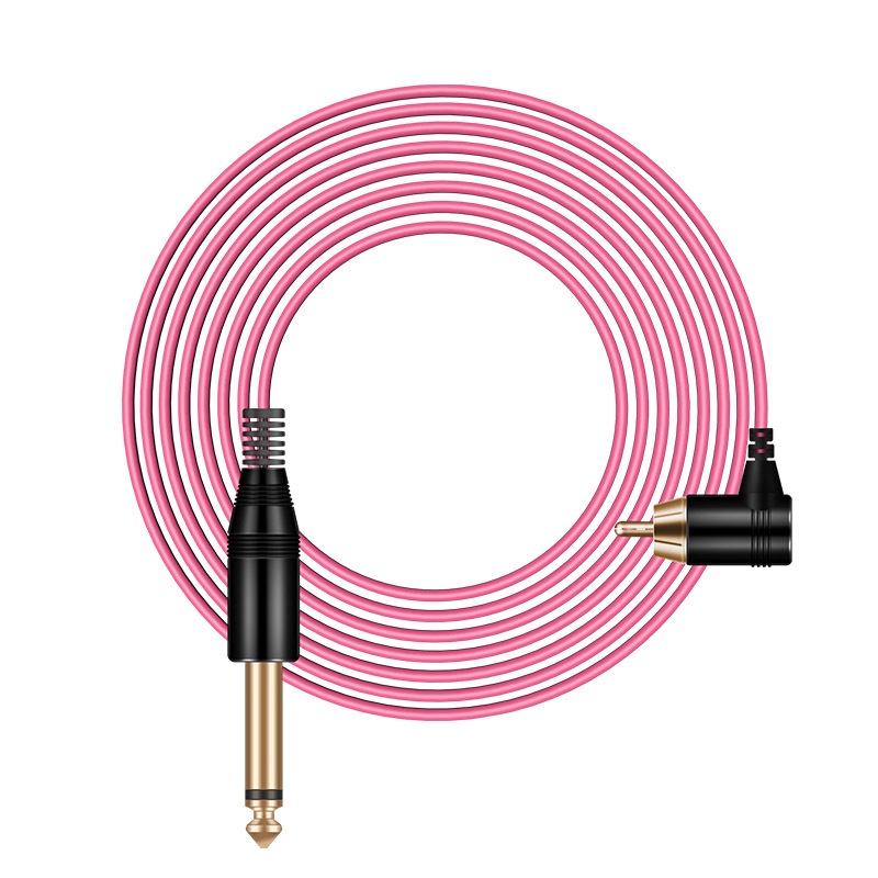 Dây Cáp RCA Dài 2m Bằng Silicon Mềm Chuyên Dụng Cho Máy Xăm