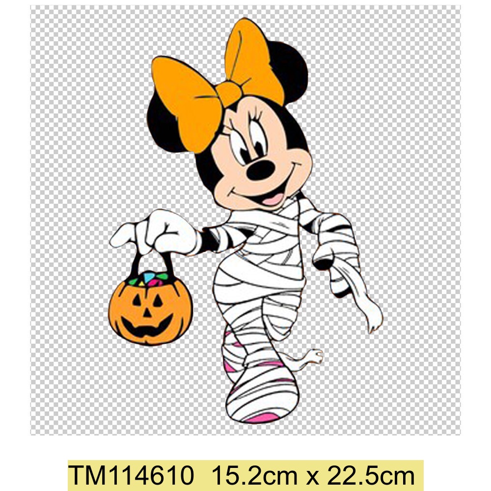 Halloween Bí Ngô Mặt Hoa Văn Ủi Miếng Dán Cho Quần Áo Halloween Truyền Nhiệt Dán DIY Trẻ Em Áo Túi Đầm