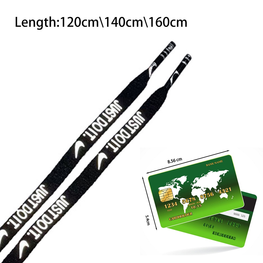 1 đôi đầy màu sắc phản quang ins cổ điển đơn giản thời trang đẹp phẳng 120cm / 140cm / 160cm dây giày thông thường