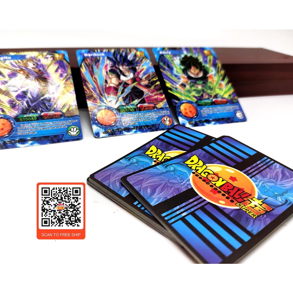 Bộ Bài 7 Viên Ngọc Rồng Dragon Ball Thẻ Kim Tuyến - Bộ thẻ bài Dragon ball card-Thẻ bài Đồ Chơi