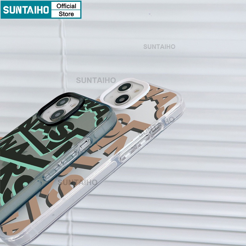 Ốp Điện Thoại Silicone TPU Mềm Dạng Nhám Suntaiho Cho iPhone 14 Pro Max 11 Pro 13 12 IP 11 Pro Max X xr Xs Max IP 7 8 Plus