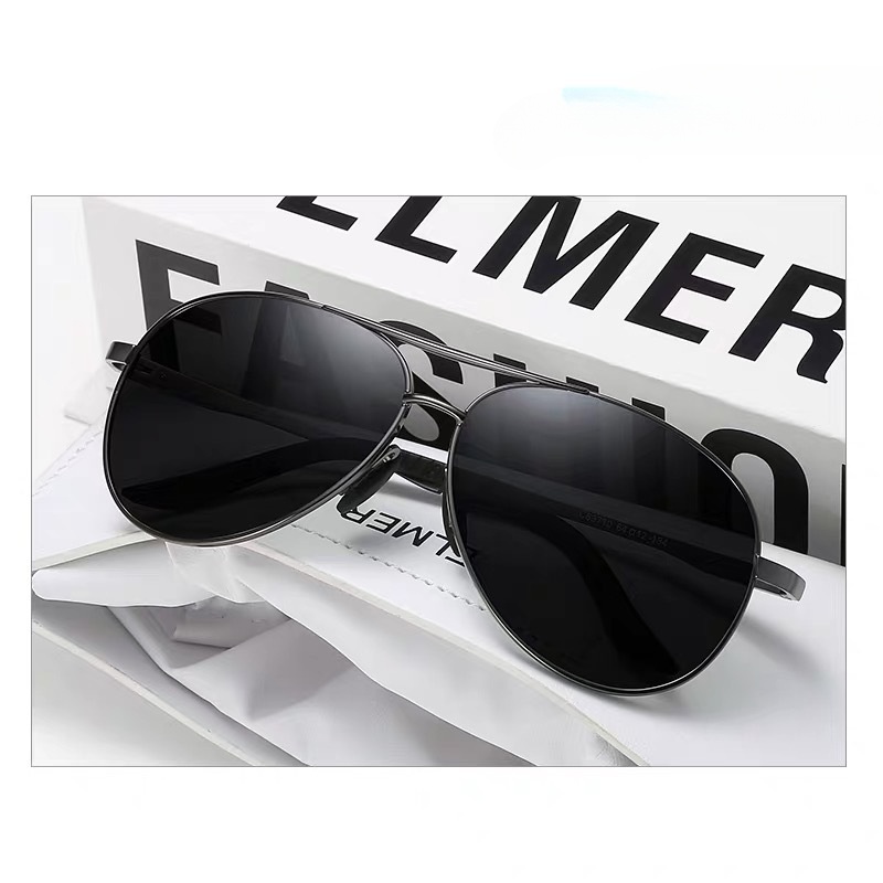 Kính Mát Phân Cực Lái Xe Ban Đêm Thay Đổi Màu Sắc Thời Trang Phong Cách Hàn Quốc Cho Nam Và Nữ