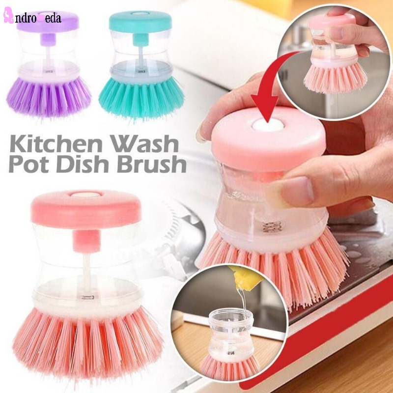 Cọ Rửa Chén / Xà Phòng Dạng Nhấn Tự Động Đa Năng Cho Nhà Bếp