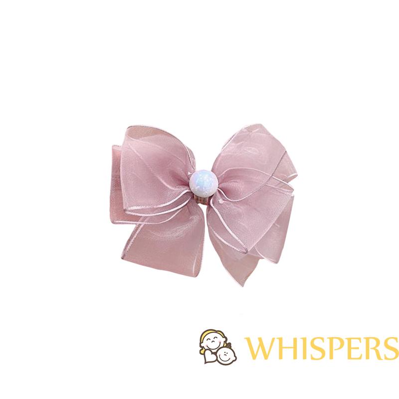 Kẹp Tóc Nơ Chất Liệu Chiffon Dễ Thương Cho Bé Gái