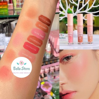 Má hồng dạng lỏng Italia Deluxe Cheeky Baby Liquid Blush