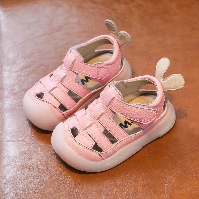 Summer baby boys girls sandals infant toddler shoes trẻ em anti-collision sandals ngoài trời soft bottom kids beach shoes comfort