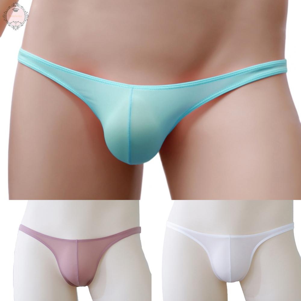 Underwear Bikini Comfortable For All Seasons Ice Silk Low-Rise Underpants