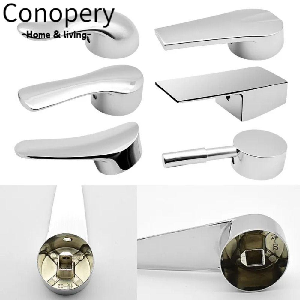 Conopery Vỏ Bọc Vòi Nước Nóng Lạnh Bằng Kim Loại Mạ Chrome 35mm / 40mm Tiện Dụng Cho Nhà Bếp / Phòng Tắm