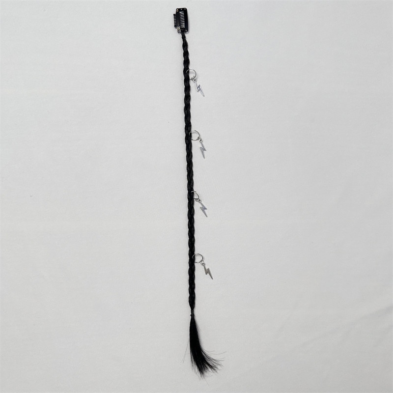 Y2k Bộ Tóc Giả Thắt Bím Xương Cá Có Khóa Cài Cho Nữ Tập Boxing Bán Chạy