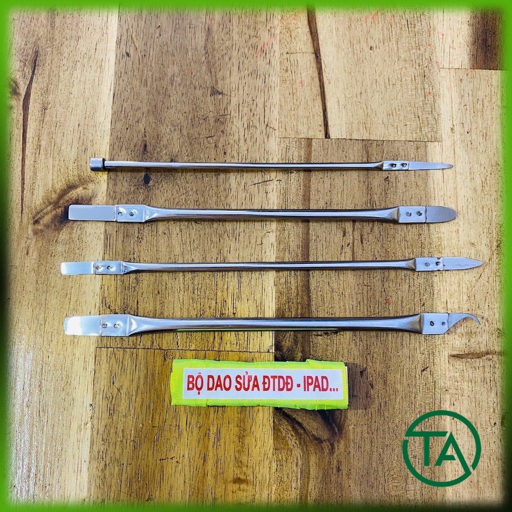 { Như hình } Bộ Dao Inox Đa Năng Tháo lắp Điện Thoại, Cạo Keo IC - dụng cụ sửa chữa không thể thiếu giao ngẫu nhiên