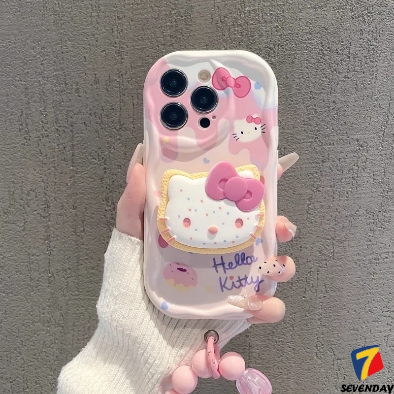 Ốp Điện Thoại Họa Tiết Hoạt Hình Hello Kitty 3D Cho IPhone 11 14 13 12 Pro Max XR X 7 6s 6 8 Plus XS Max SE 2020