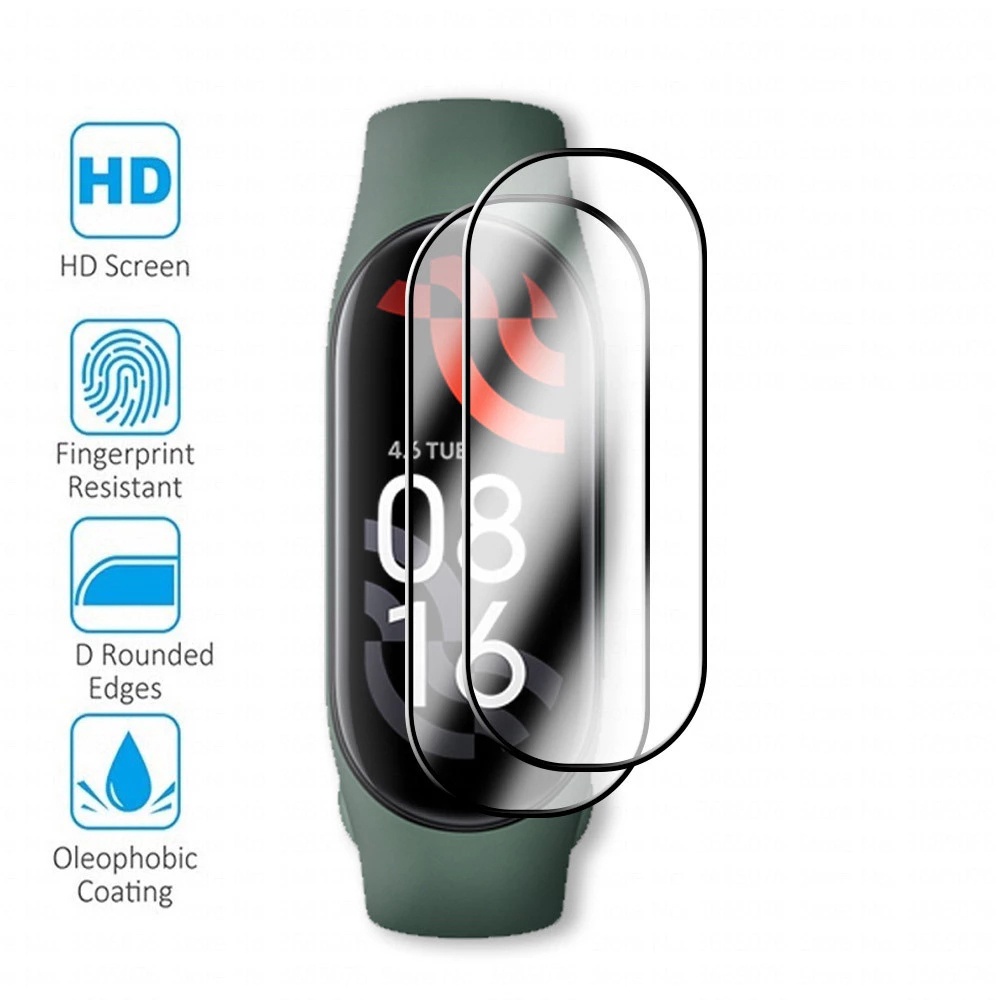 Miếng Dán PET 3D Chống Trầy Bảo Vệ Màn Hình Dùng Cho Xiaomi Mi Band 7 8 Miband 7 8