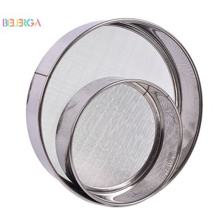 {Belerga} rây bột lưới nhà bếp rây rây bột inox tròn rây lọc mới