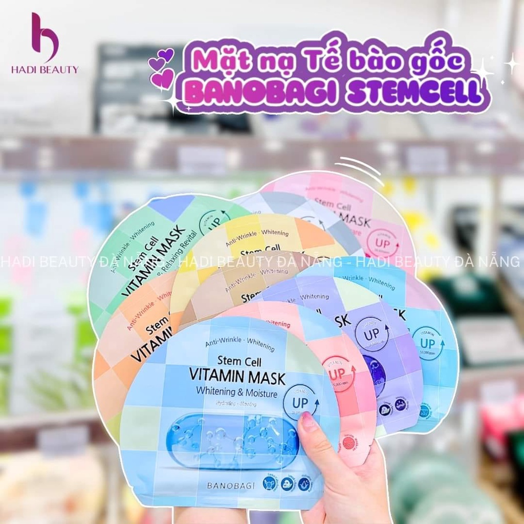 Mặt nạ giấy Banobagi Stem Cell Vitamin Mask