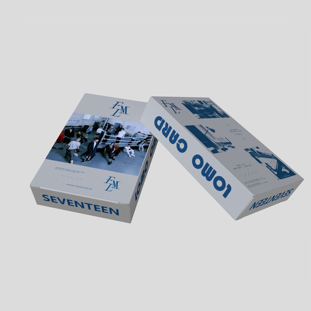55pcs/box SEVENTEEN FML Photocards 10th Mini Album Lomo Cards SUPER Kpop Postcards LETAOTAO2023