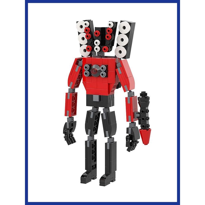 Skibidi Toilet Building Blocks series2 titan tvman toys/cameraman/speakerman