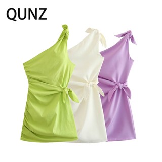 Qunz Đầm Đa Năng Màu Trơn 7670