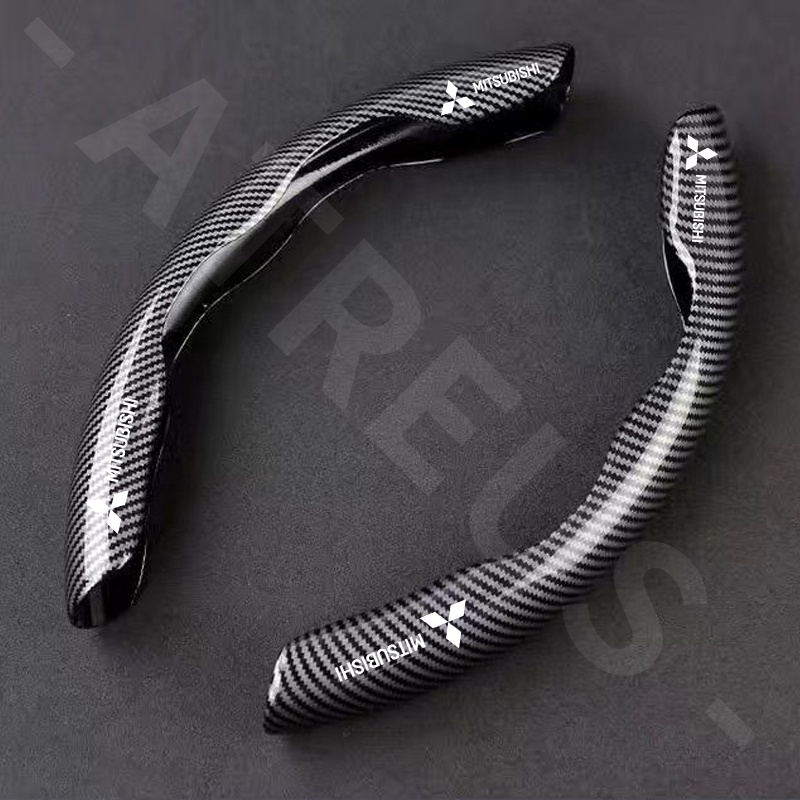 Vỏ Bọc Vô Lăng Chống Trượt Bằng Sợi Carbon Cho Mitsubishi Xpander Cross Pajero Outlander Sport Eclipse Attrage Triton Colt Mirage