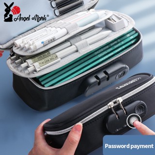 Hộp Đựng Bút Sức Chứa Lớn Có Khóa Mật Khẩu Tiện Dụng Cho Học Sinh