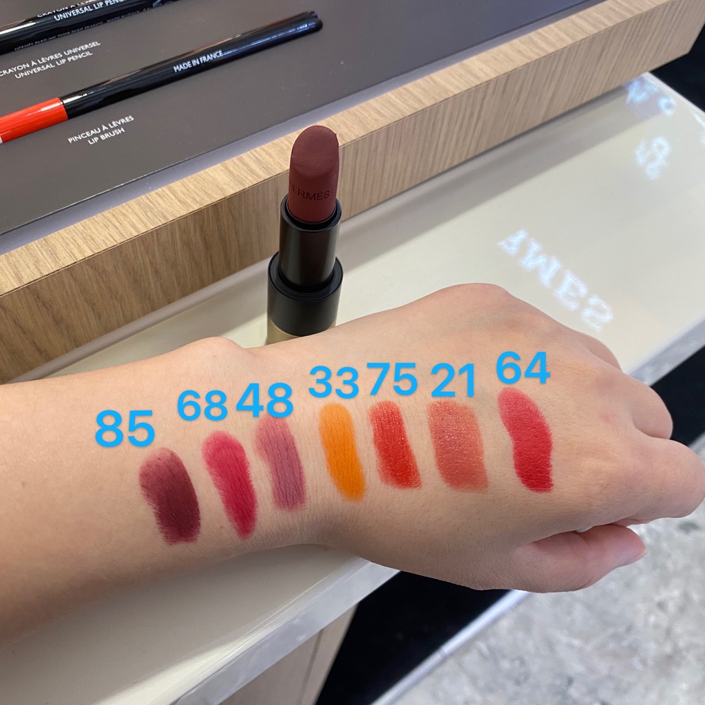 Hermes Son Lì Dưỡng Ẩm 21 # 85 # 33 # 3.5g