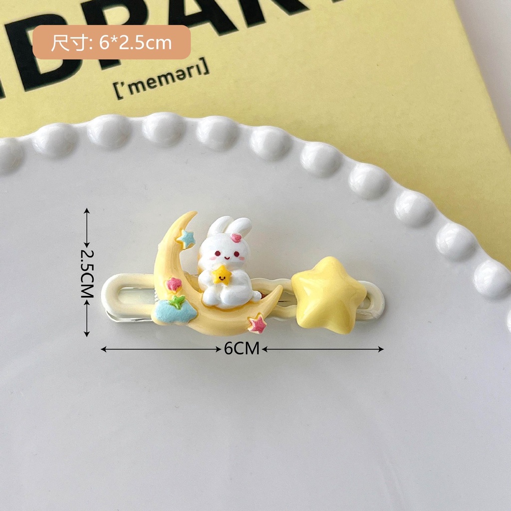 Kẹp Tóc Hình Thỏ Dễ Thương Cho Nữ