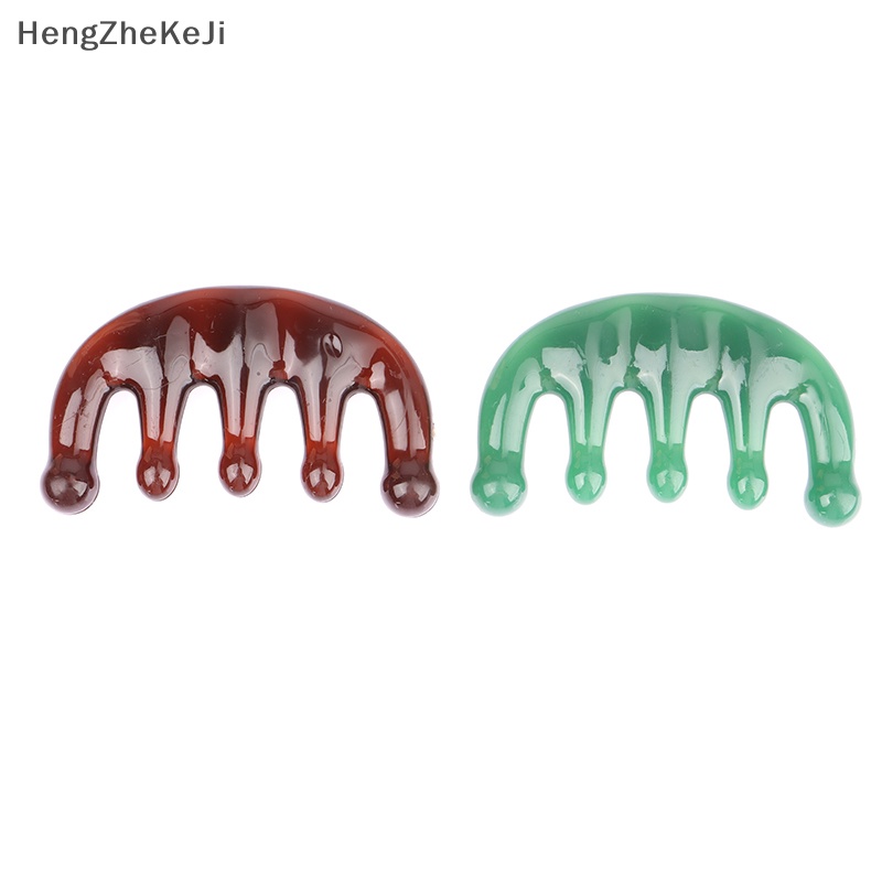 1 cái lược massage răng rộng mặt body gouache scraper da đầu kinh tuyến thư giãn hhe