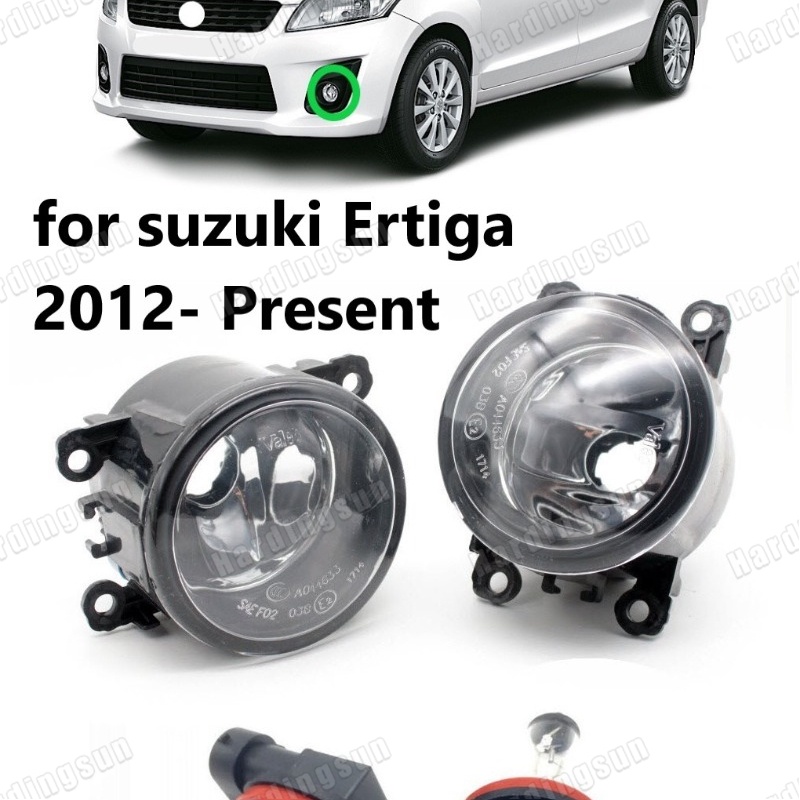 Một cặp  đèn sương mù đèn cản trước đèn cản trước cho suzuki ertiga 2012 2013 2014 2015 2016 2018 2019 2020