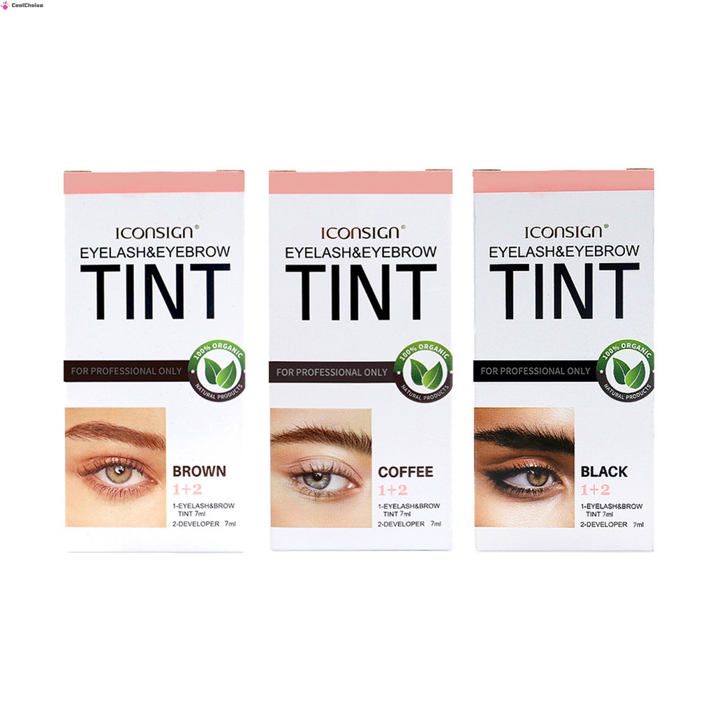 Lash and brow tint kit long-lasting professional eyelash and eyebrow coloring