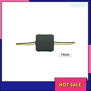 Re 12v car power signal filter anti-interference stereo radio audio relay tụ điện phụ kiện bộ lọc nguồn