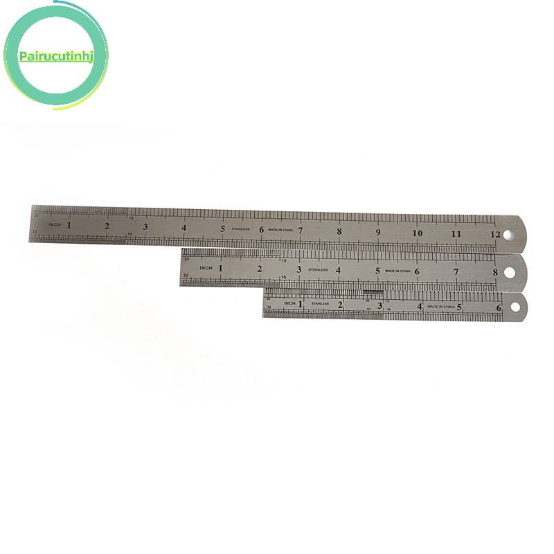 Cặp Thước Đo Hai Mặt Bằng Thép Không Gỉ 15-30cm vn