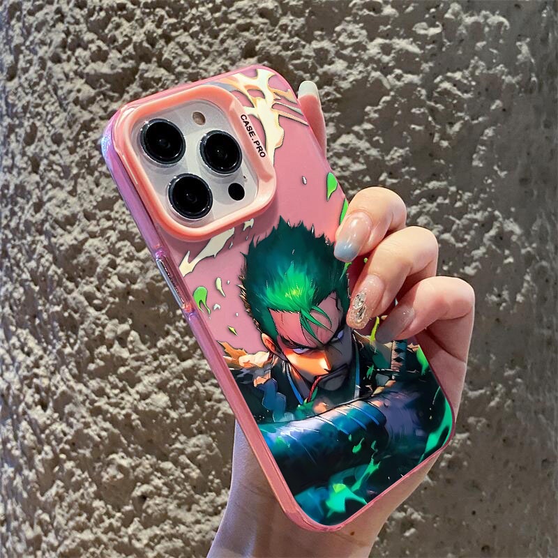 Ốp Điện Thoại Cứng one piece zoro comic phone case tương thích cho iphone 11 12 13 14 15 pro max 14plus 15plus case ip 12promax 13promax 14promax iphone case
