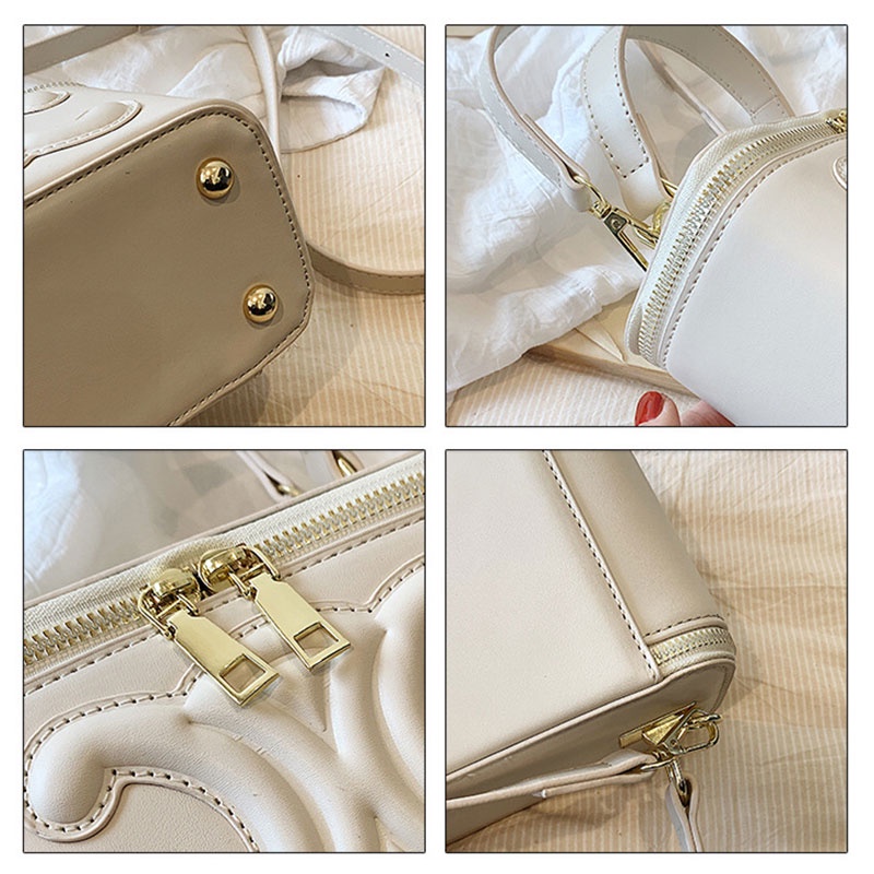 HASHIDUN  Thời trang nữ xách tay túi vuông nhỏ high-end túi mỹ phẩm phong cách phương tây