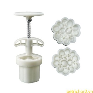 Pet hand-pressure moon cake mold osmanthus pattern cookie stamps moon cake makers mid-autumn festival diy pastry tool