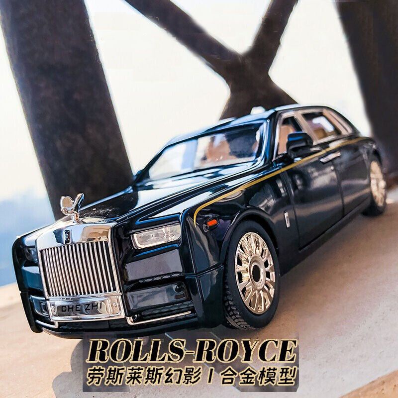 Mô hình ô tô mô hình ô tô mô hình ô tô Rolls-Royce Phantom 1: 32 Mô hình ô tô hợp kim Mô phỏng ô tô Decent Trẻ em Bé trai Bé gái Đồ chơi ô tô 8 / 7