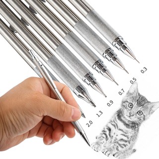  Y&X Bút Chì Kim Loại Tự Động 0.3   0.5   0.7   0.9   1.3   2.0mm Vẽ Tranh Toàn Diện Cho Văn Phòng   Trường Học 