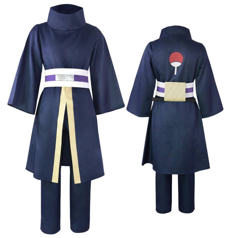 Naruto uchiha obito cosplay trang phục halloween anime trò chơi quần áo phụ nữ man cos suit plain set
