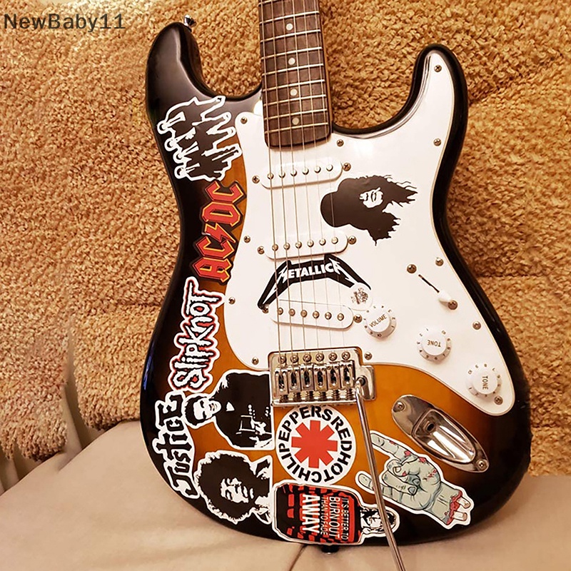 Newbaby 50/52 cái đồ chơi nóng bỏng kiểu dáng xe graffiti sticker rock roll ca sĩ dán cho máy tính xách tay tự làm ba lô chai nước xe đạp decal.