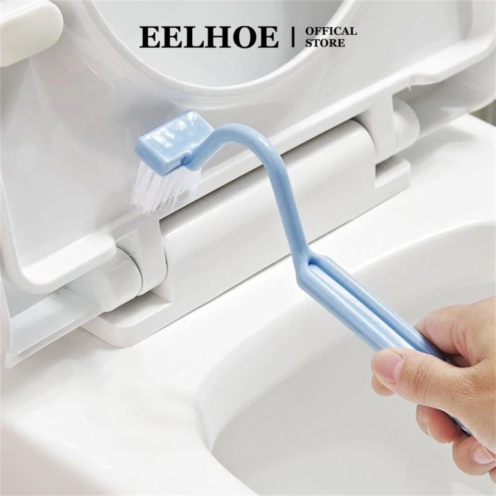 Bàn chải bồn cầu EELHOE bằng silicon mềm mại làm sạch không góc chết cho nhà tắm nhà vệ sinh