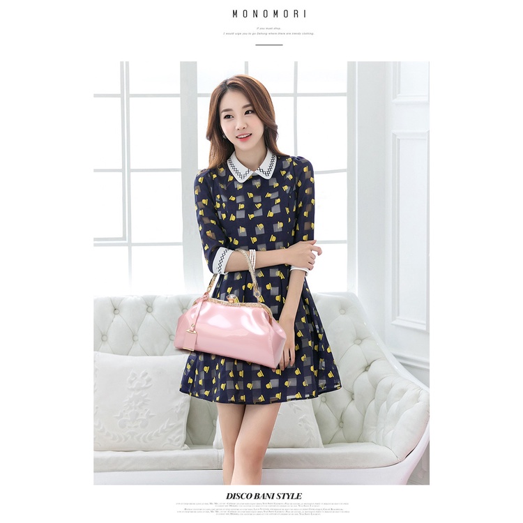 Túi Xách Đeo Chéo Vai Bằng Da Bóng Thời Trang Dành Cho Nữ